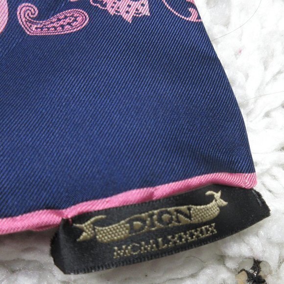 Dion Montreal paisley silk scarf‎ - Picture 2 of 5